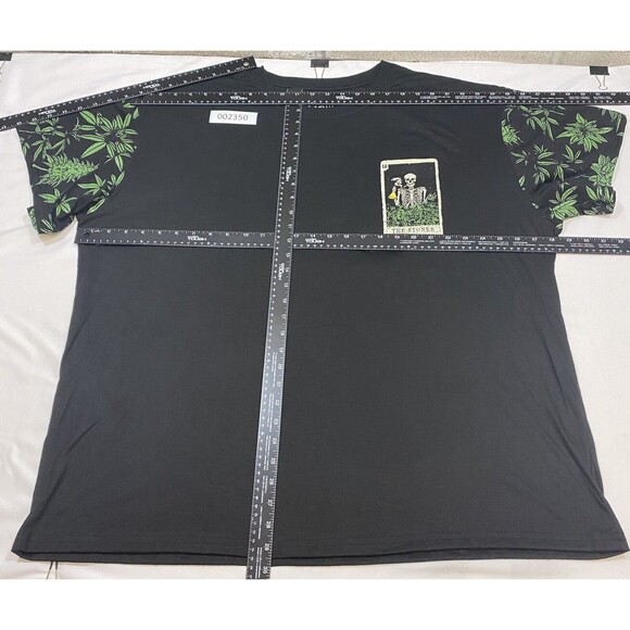Fresh Laundry T Shirt Men's 3XL Black The Stoner Skeleton Potion Stoner 18 Card - Picture 8 of 9